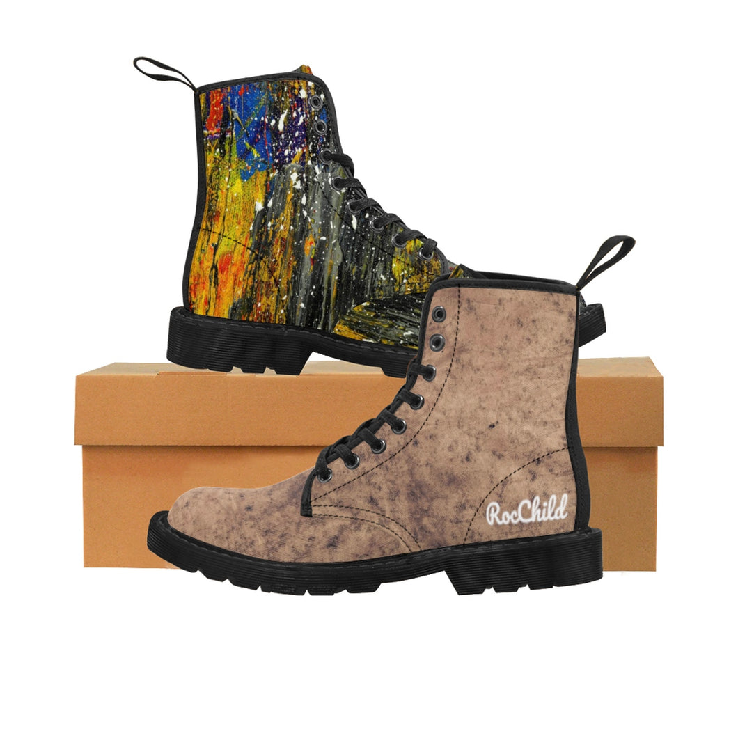 Painter's Canvas Boots