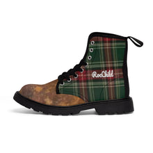 Load image into Gallery viewer, Plaid Canvas Boots