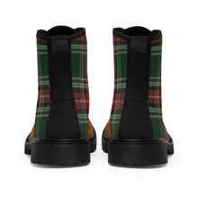 Load image into Gallery viewer, Plaid Canvas Boots