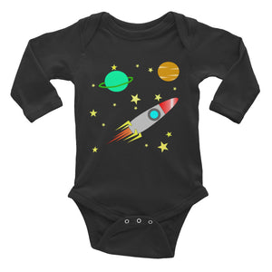 SPACED OUT Long Sleeve Bodysuit
