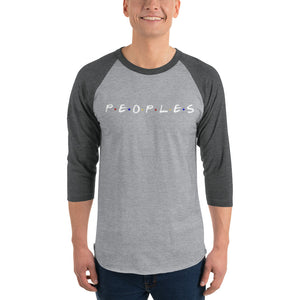 Peoples 3/4 sleeve raglan shirt