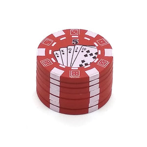 3 Layers Poker Chip Herb Grinder