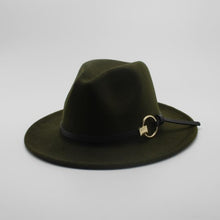 Load image into Gallery viewer, Kentucky Derby Classical Gentleman Wide Brim Felt Wool Fedora