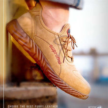 Load image into Gallery viewer, Genuine Leather Breathable Puncture Proof Casual Safety Work Shoes