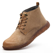 Load image into Gallery viewer, Leather Martin Ankle Boots High Top